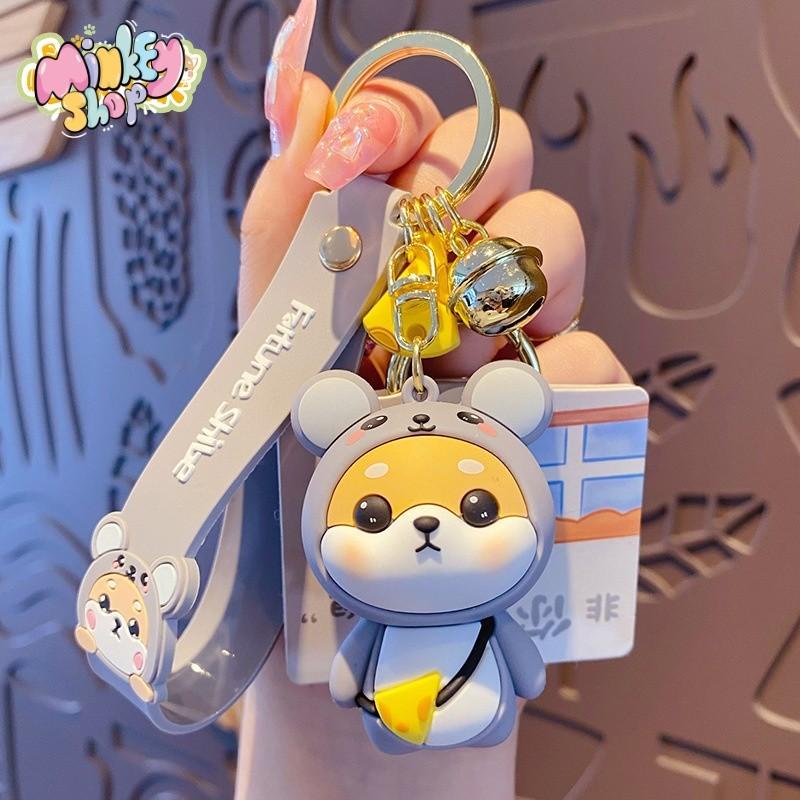 Móc Khoá Hổ Lucky 12 con giáp Đẹp Dễ Thương Quà Tặng Ý Nghĩa Phụ Kiện Xe Máy Oto Cặp Xách Balo 02MK-Minkey