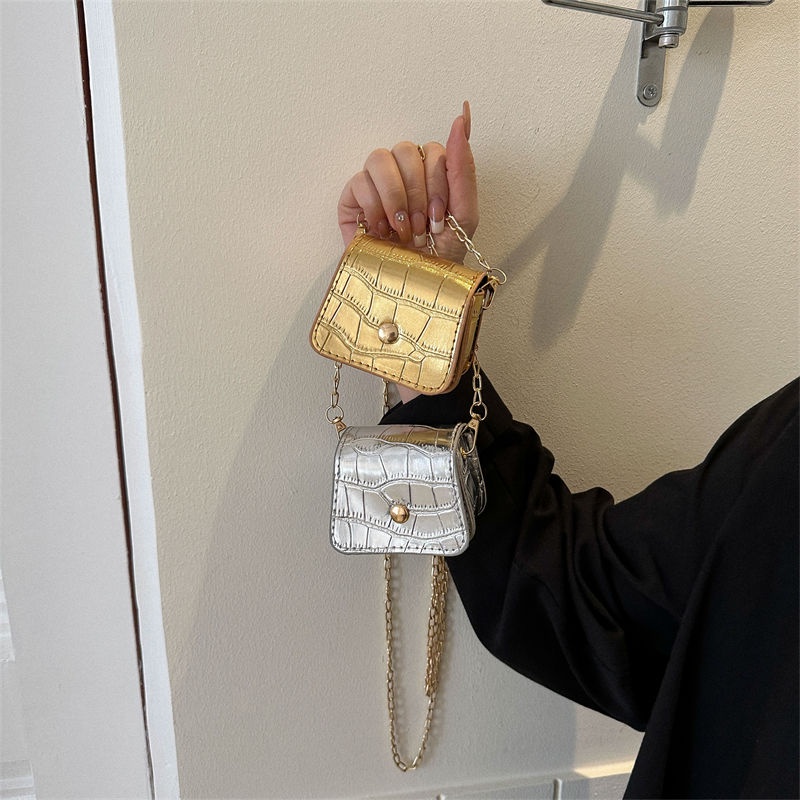 Túi Đeo Chéo Mini Hình Vuông Mẫu Mới 2023 Thời Trang Mùa Hè Sành Điệu Cho Nữ