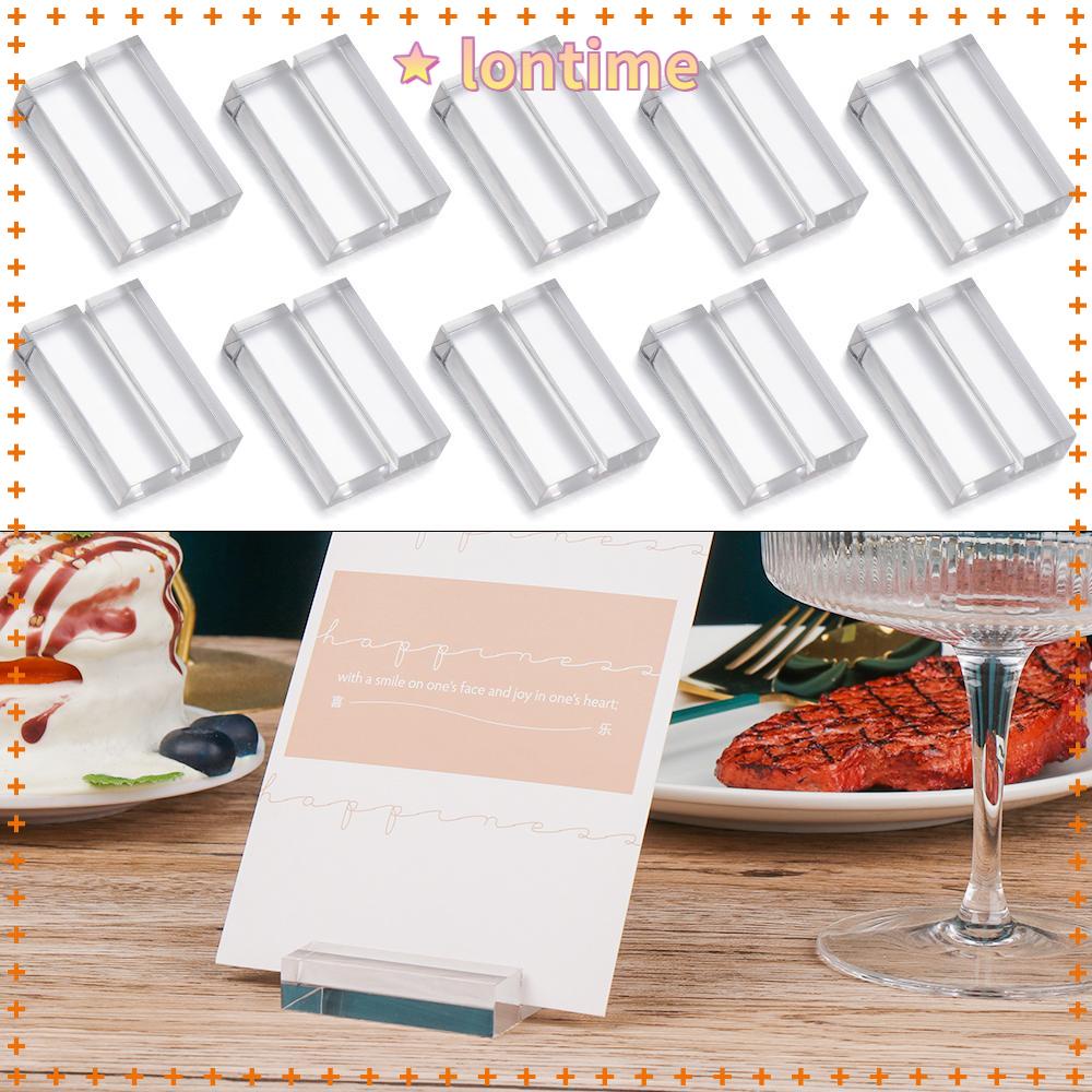 Giá Đỡ Kẹp Giấy / Ảnh Để Bàn Bằng Gỗ Lãng Mạn Dùng Trang Trí Tiệc Cưới