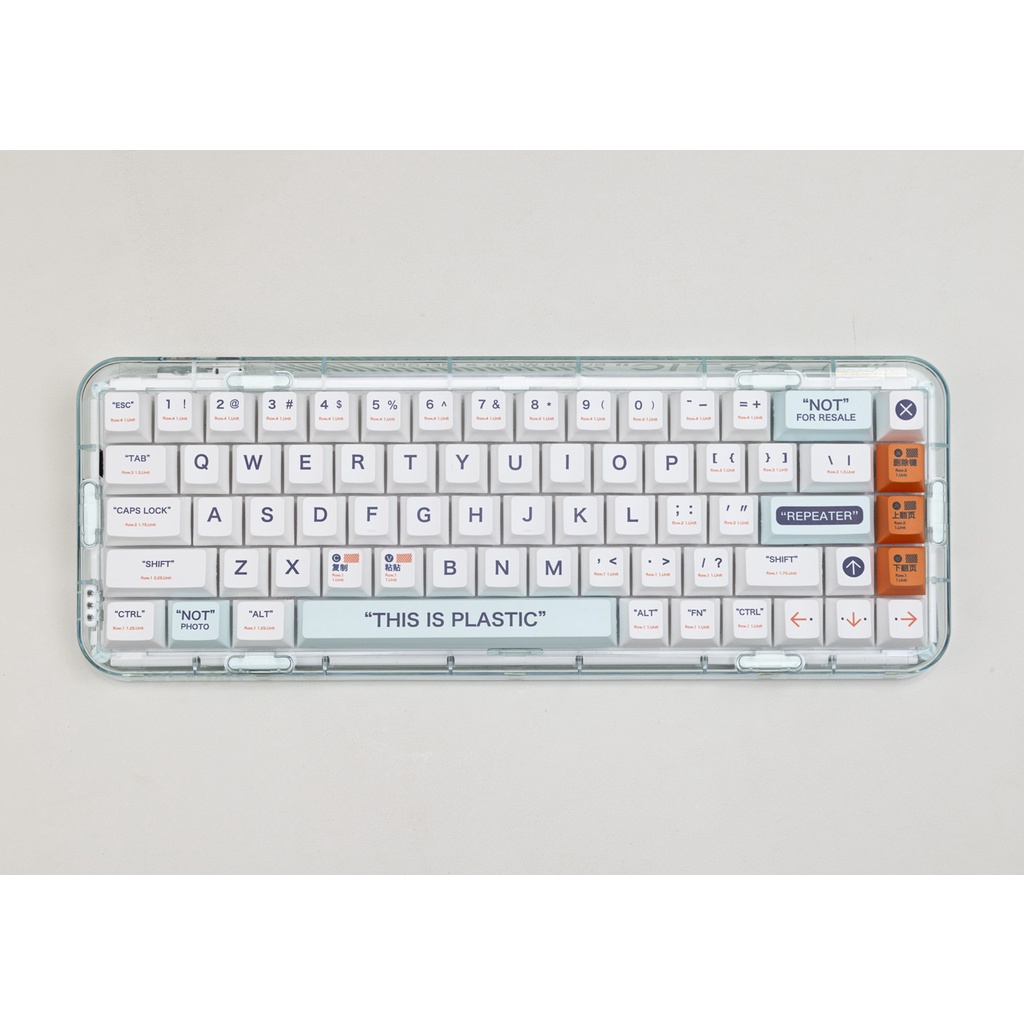 136 Phím Plastic Keycaps Cherry Profile Phong Cách Retro PBT Nhuộm Phụ Bàn Phím Cơ Keycap