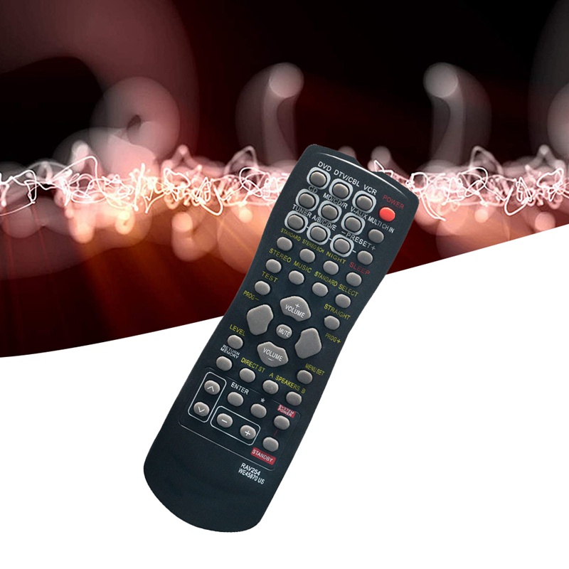 RAV254 Replace Accessory Remote Control for Yamaha Receiver RX-V496 HTR-5240 HTR-5250 HTR-5630 RX-V350 RX-V359 RX-V390