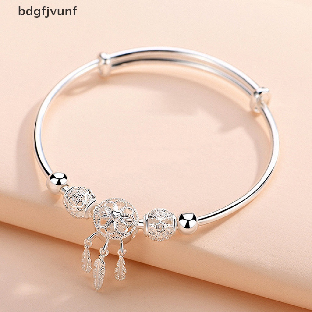 Vòng Tay Hình Dreamcatcher Phối Lông Vũ Thời Trang Cho Nữ