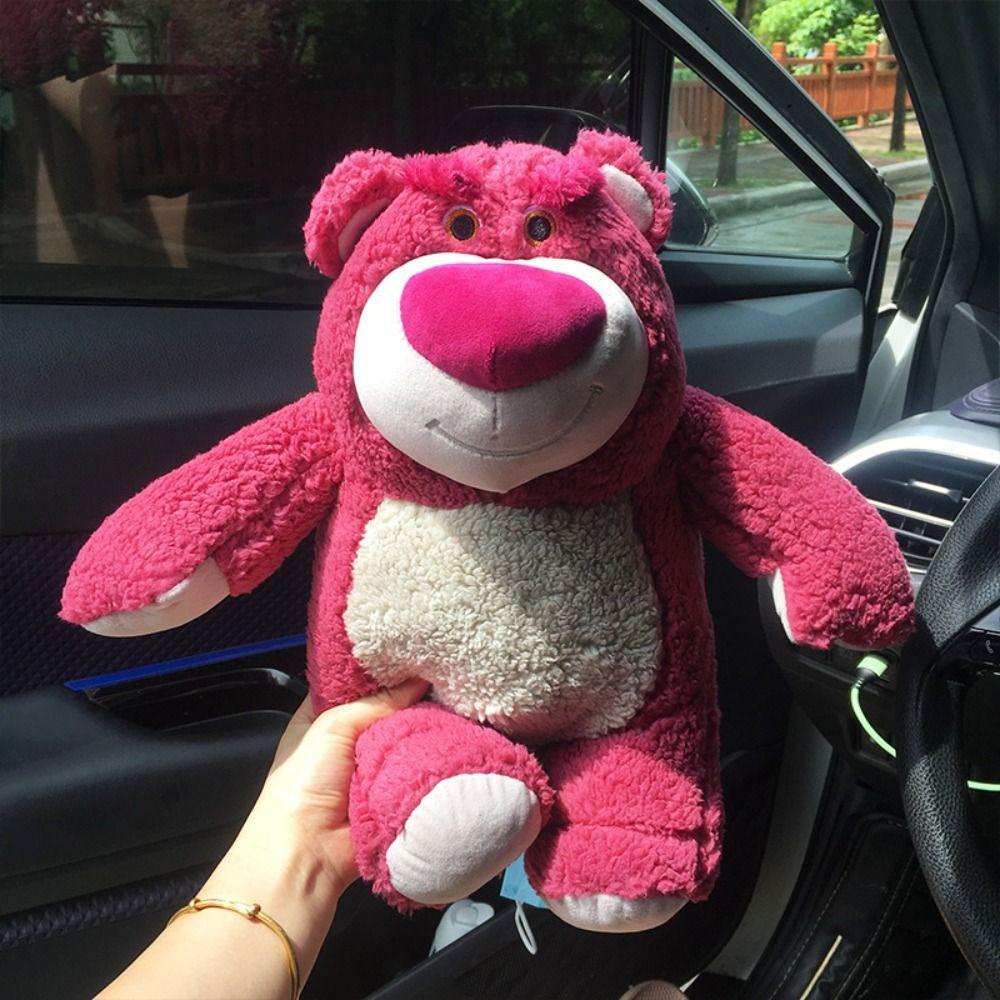 PATRICIA Thú Nhồi Bông Hình Gấu Dâu Tây Hoạt Hình 23 / 27 / 38CM Cho Bé Gái