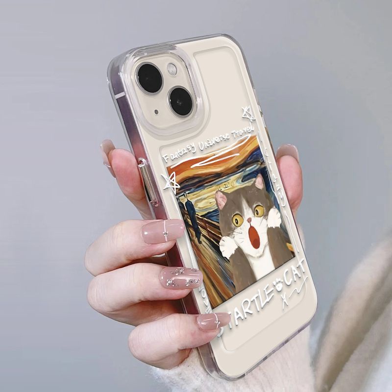 ✅Ốp Điện Thoại Chống Sốc Chống Bụi Bẩn Họa Tiết Graffiti Cho iPhone 14 / 13promax 12 / 11 xrs 7 / 8Plus