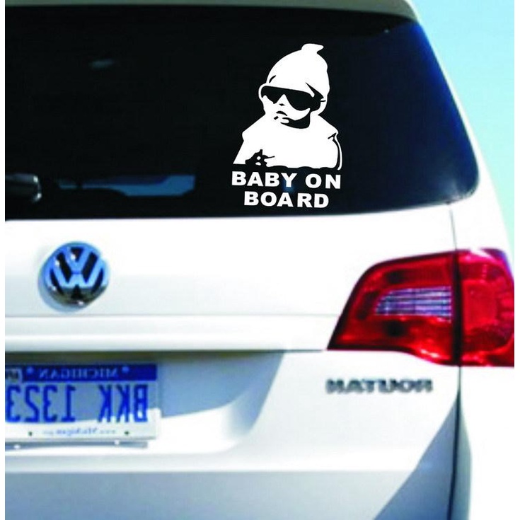 Decal dán xe Baby in car, Baby on board...Rất Nhiều Hình. Chất Liệu PVC 5 Lớp Chống Thấm Nước, Chống Bay Màu cho ô tô | BigBuy360 - bigbuy360.vn