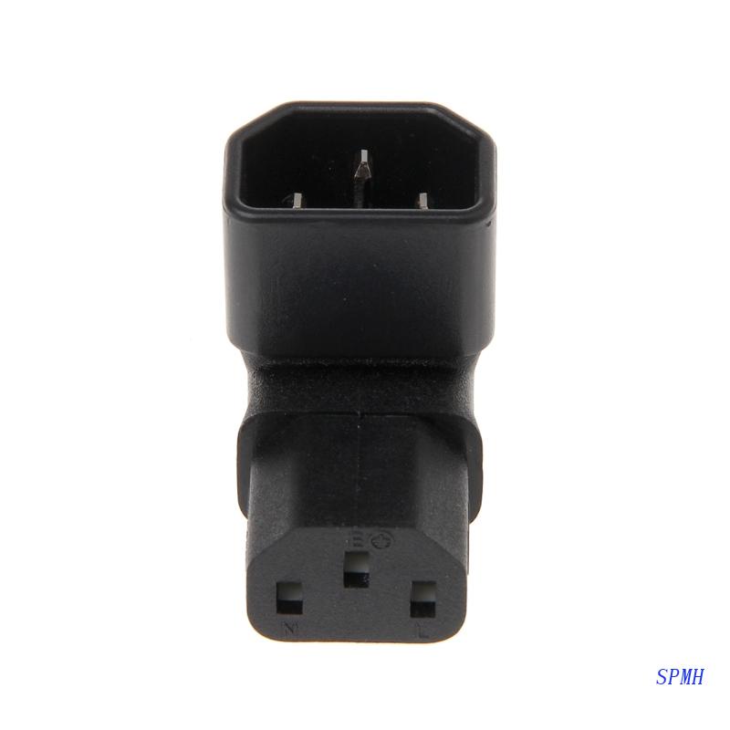 Đầu Nối Nguồn ACG IEC 320 C14 Male Sang C13 Female 3-Pin UP