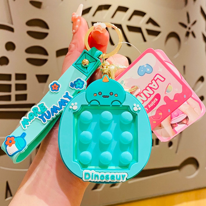 Móc Khóa Hình Động Vật Hoạt Hình Đáng Yêu