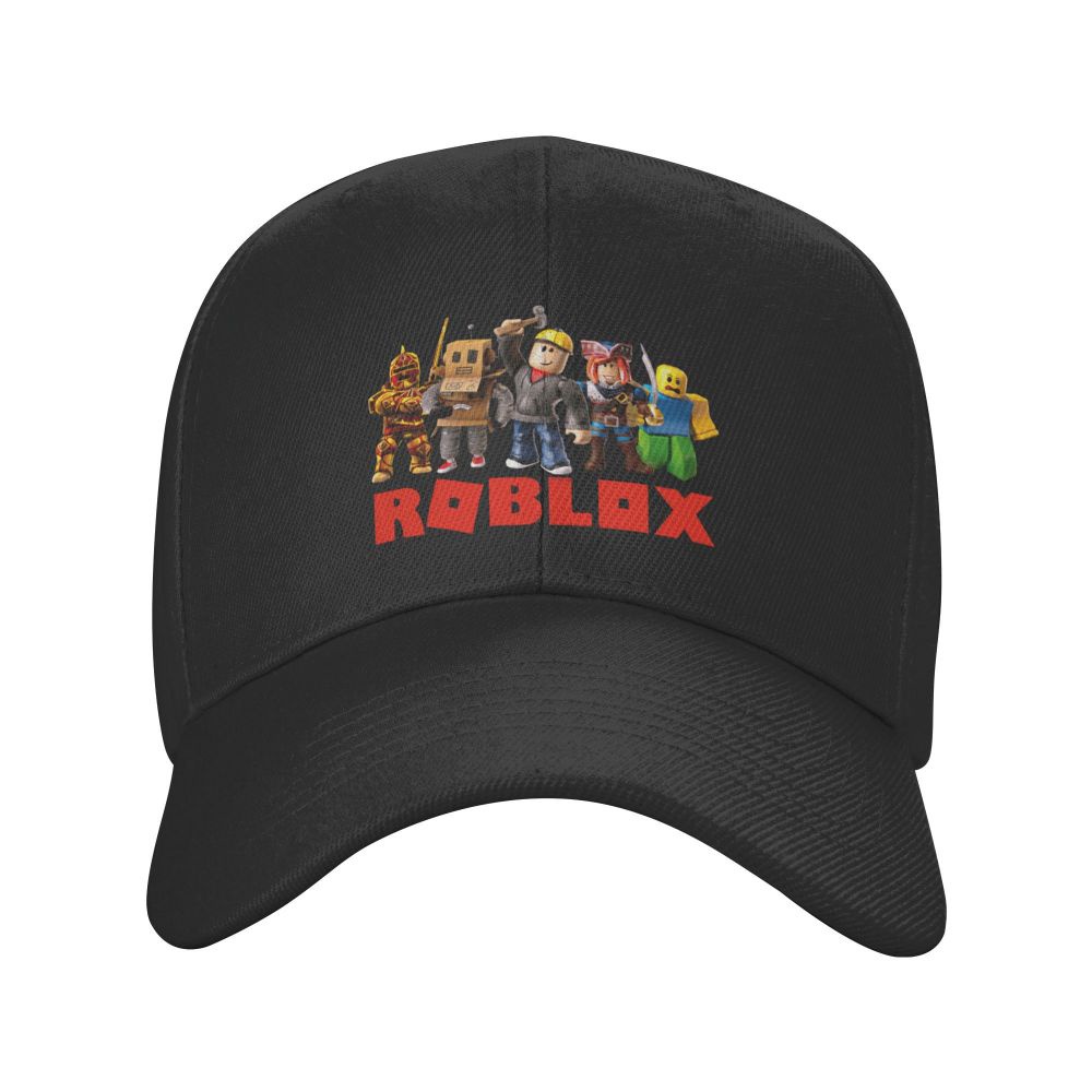 Mũ Lưỡi Trai e8qe  Mũ Lưỡi Trai Rô Bốt Hoạt Hình Roblox Có Thể Điều Chỉnh Được Cá Nhân Hóa Xuân Hè Cho Nam Và Nữ