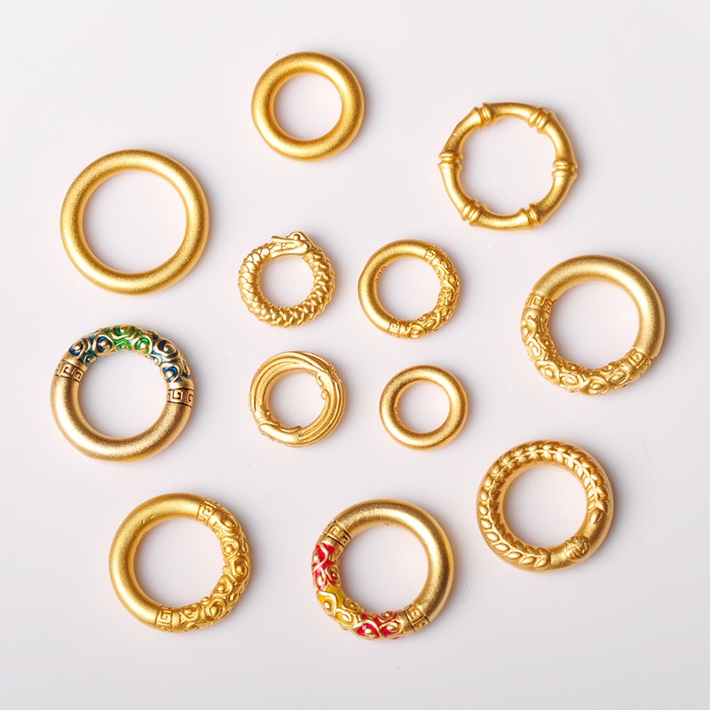 Vòng Đeo Tay Chạy Bộ Mạ Vàng / Bạc Có Khóa An Toàn DIY