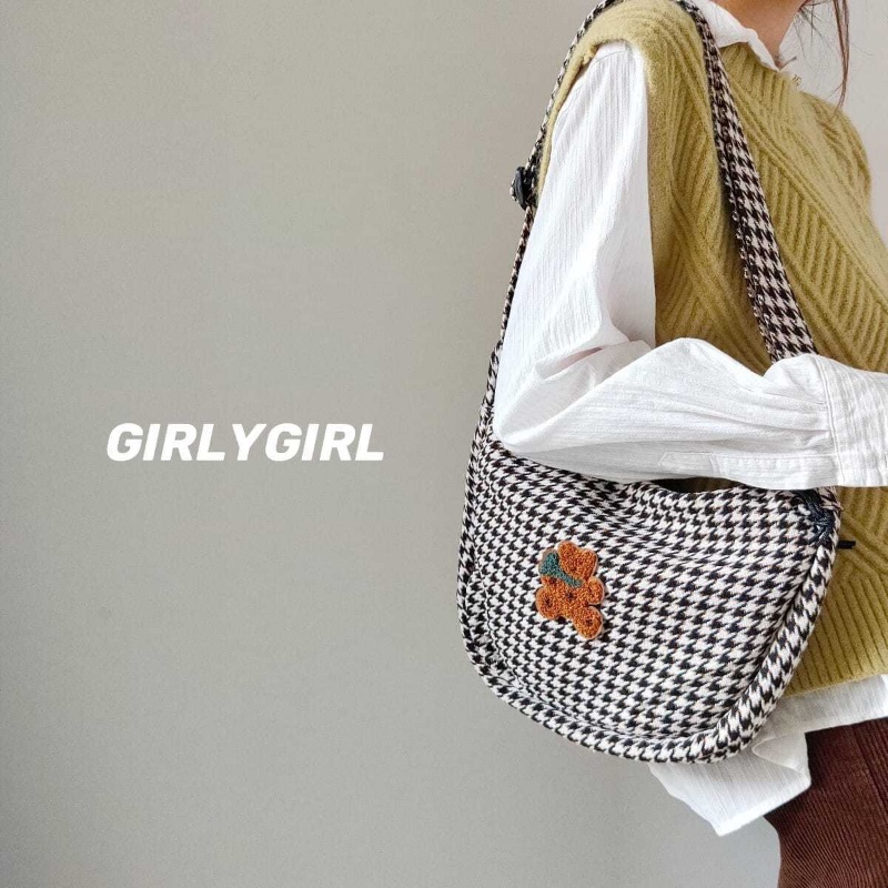 Túi Đeo Chéo Phong Cách Harajuku Nhật Bản Cho Nữ