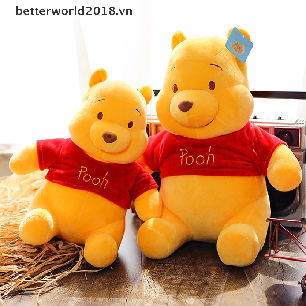 DISNEY 1 Chú Gấu Pooh Nhồi Bông Mềm Mại Đáng Yêu Thời Trang 2018