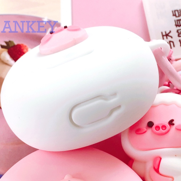 OPPO Enco Air 3 Case Bluetooth Headset Air3 Silicone Protective Cute Cartoon Piglet Encoair3 Anti Drop