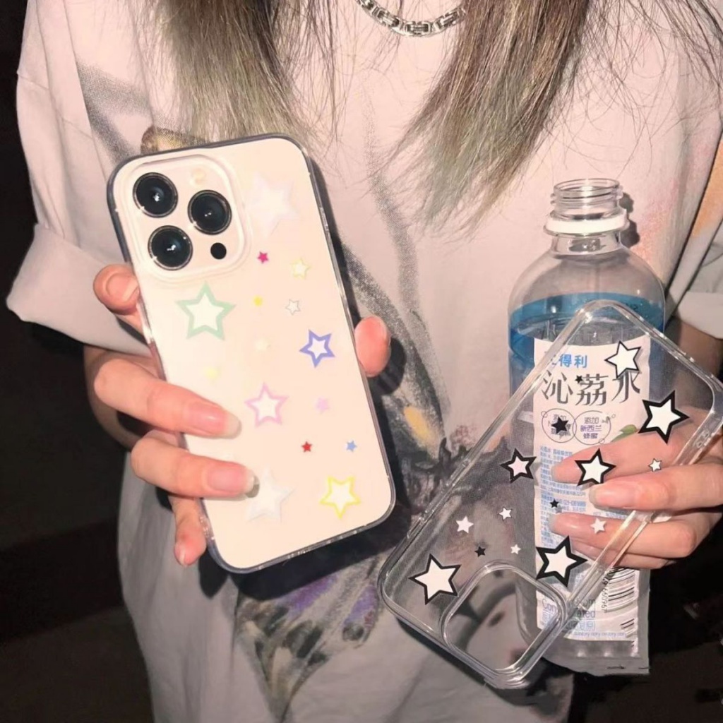 ✅Ốp Điện Thoại Mềm Trong Suốt Phong Cách Xiaohongshu Cho Apple iPhone 14 / 13promax 12 / 11pro xr / xs Soft / 8Plus PUJ5