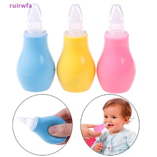 Ruirwfa 1pc sơ sinh cho bé silicon máy hút mũi trẻ sơ sinh nốt hút mũi mới