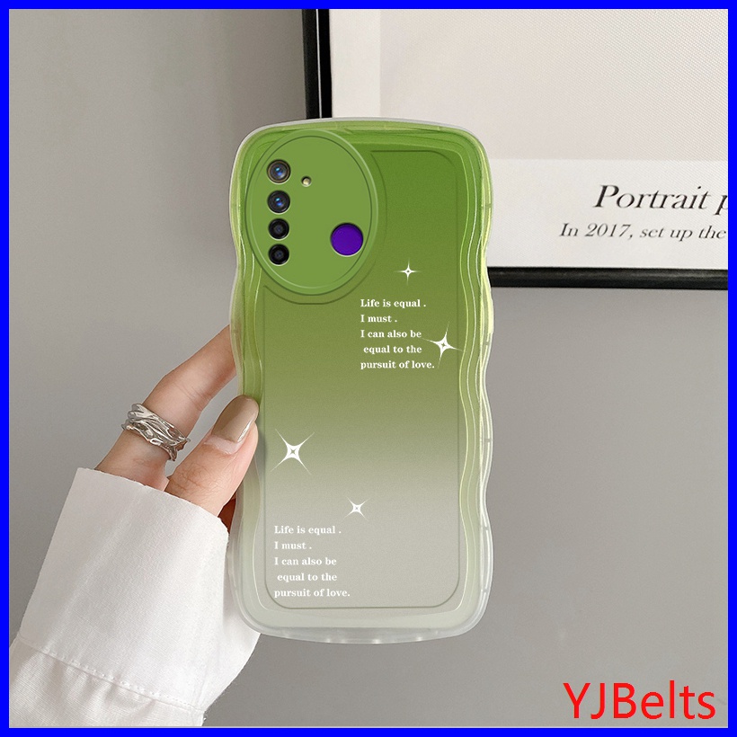 Ốp lưng Realme 5 ốp lưng Realme 5i ốp lưng Realme 5S ốp lưng Realme C3 ốp lưng Realme 6i Ốp Điện Thoại tpu Màu Gradient Thời Trang Cho Realme 5 Realme 5i Realme 5S Realme C3 Realme 6i JBDK