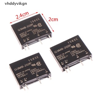 1 Mô Đun Rơ Le Điện Trở 5V 12V 24V DC-AC G3MB-202P-5VDC PCB SSR AC 240V 2A