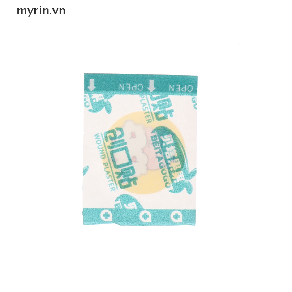 Hộp 120 Băng Cá Nhân Tròn Thoáng Khí Chống Thấm Nước Cho Bé