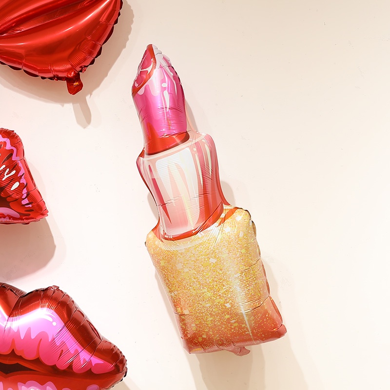 Bong Bóng Lá Nhôm Hình Đôi Môi 18 inch Dùng Trang Trí Tiệc Sinh Nhật / Tiệc Cưới