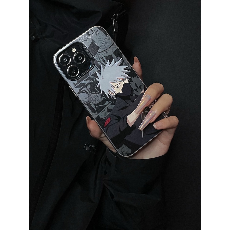 Ốp Điện Thoại TPU Silicon Mềm Chống Sốc In Hình Naruto Cho iphone 14 13 12 11 Pro Max