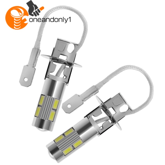 Set 2 Bóng Đèn Pha Xenon 12v H3 Công Suất Cao 6000k Dành Cho Ô Tô