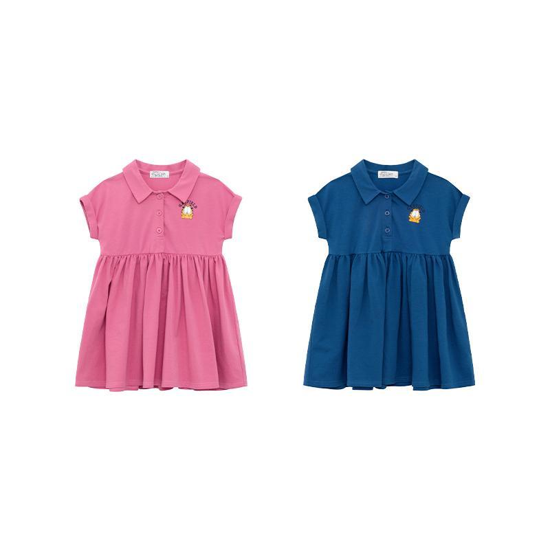 Đầm polo Công Chúa Phong Cách Preppy Dễ Thương Thời Trang 2023 Cho Bé Gái