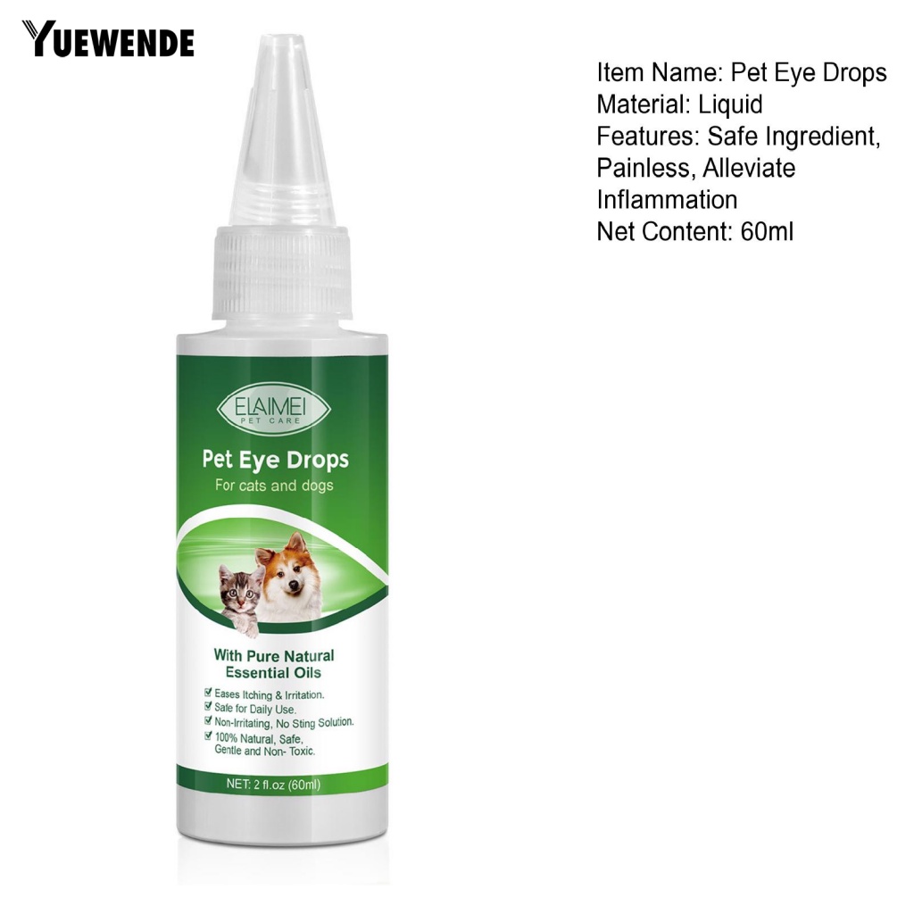 Yue.z Đèn Thả Mắt Mèo Công Thức Nhẹ Nhàng Làm Sạch Sâu Giảm Đau Mắt