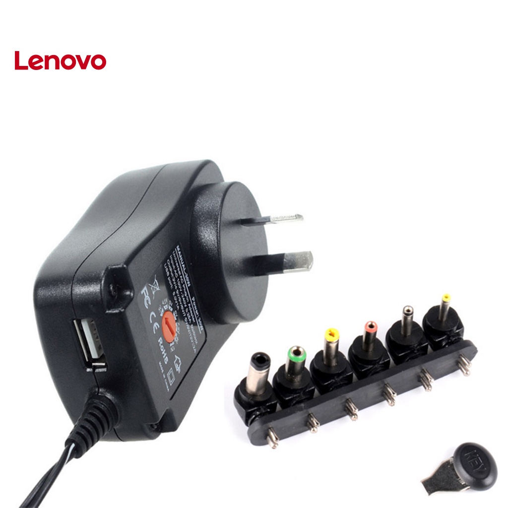 1 Bộ Điều Hợp Nguồn Điện Đa Năng 3-12V 30W AC DC Có Đèn Báo Giao Diện USB