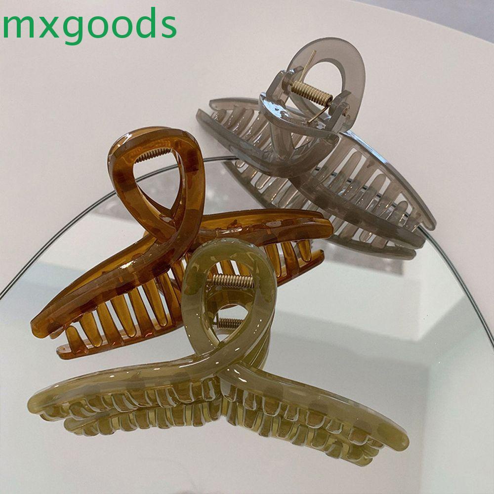 Kẹp Tóc Càng Cua Bằng Nhựa Trong Suốt Màu Kẹo Ngọt Phong Cách Hàn Quốc Cho Nữ