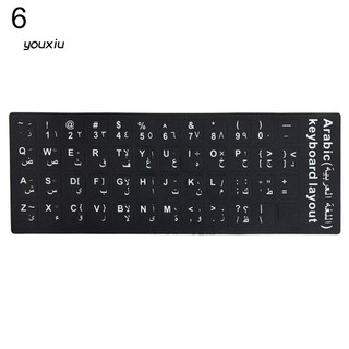 Miếng dán bàn phím tiếng Hàn YXX