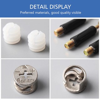 BỘ ỐC CAM LIÊN KẾT DẠNG NGẮN ( TÚI 50 BỘ )