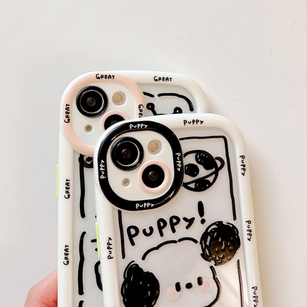 Ốp Điện Thoại TPU Mềm Dày Dặn Chống Sốc In Họa Tiết Graffiti Dễ Thương Dành Cho IPhone 11 12 13 14 Pro Max