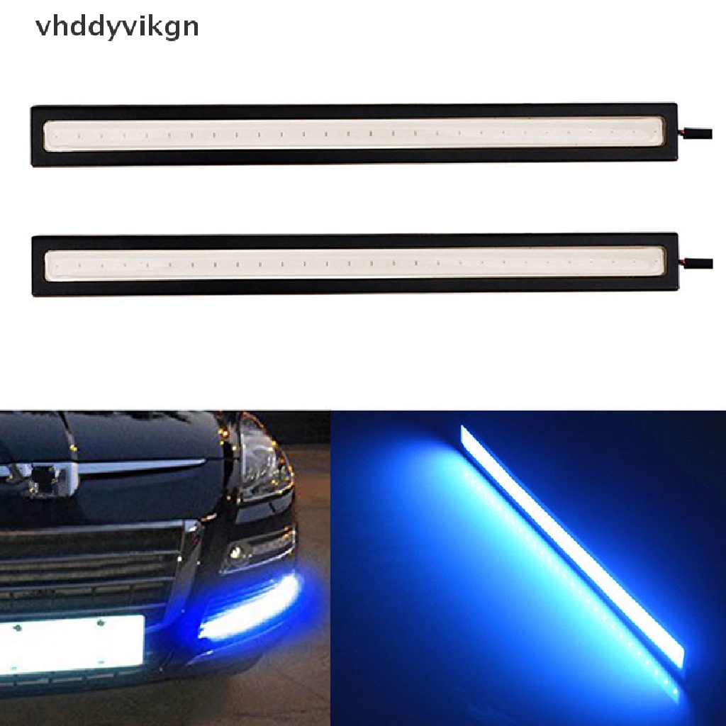 Đèn LED DRL DC 12V 17CM Siêu Sáng Chống Thấm Nước Cho Xe Hơi Vn VN VN