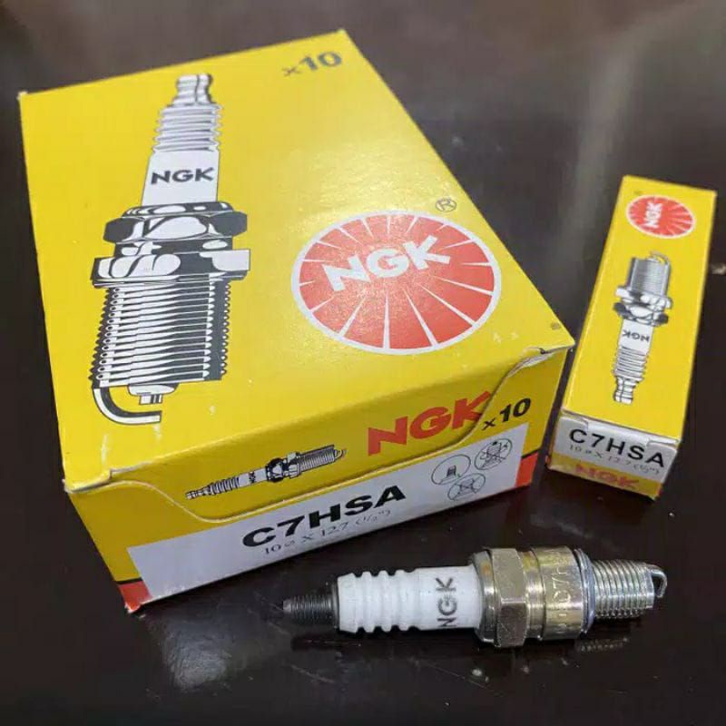 NGK C7HSA SPARK CẮM NGK SUPRA GRAND VEGA JUPITER MIO BEBEK & CẮM SPARK METIC