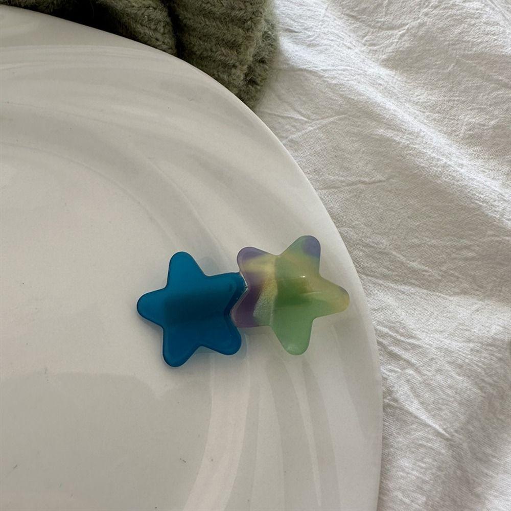 26EDIE Kẹp Tóc Hình Ngôi Sao Nhỏ Xinh Sáng Tạo Phong Cách Hàn Quốc