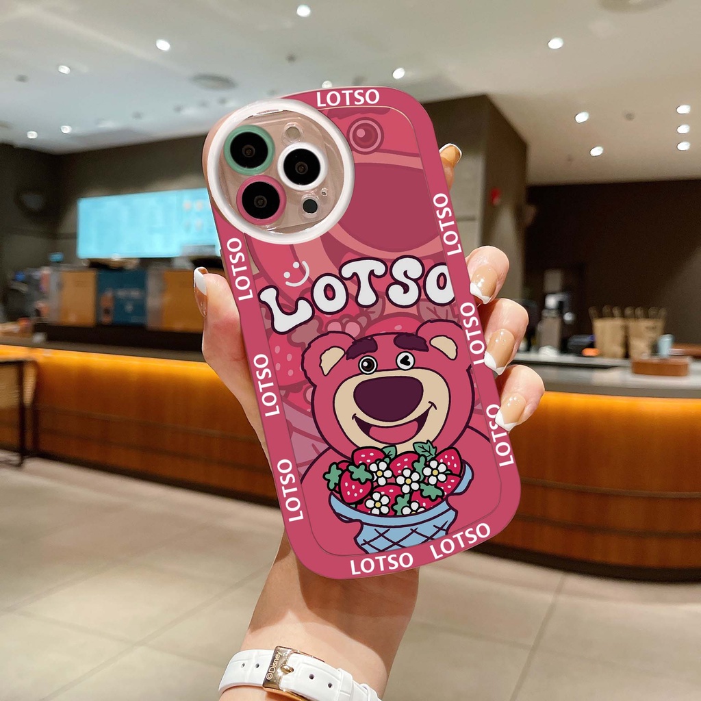 Ốp lưng iphone trong bo tròn  LOTSO 6/6s/6splus/7/7plus/8/8plus/x/xr/xs/11/12/13/14/pro/max/plus/promax BVC1000