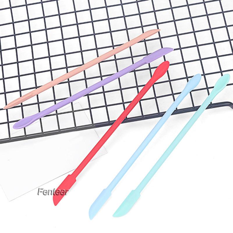 Bộ 5 Muỗng Silicone Mini Hai Đầu Tái Sử Dụng Làm Đẹp