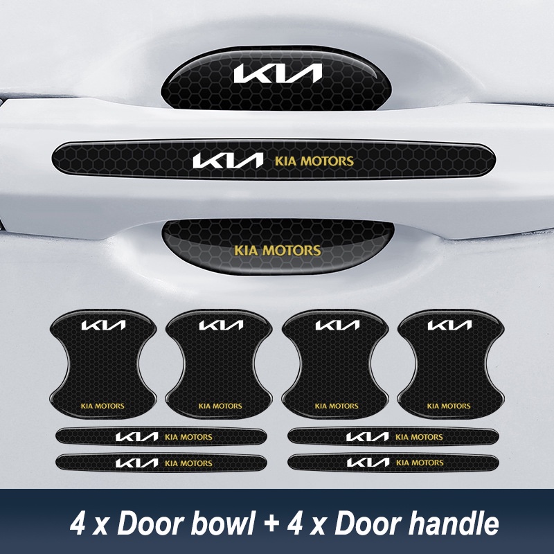 Miếng Dán Tay Nắm Cửa Xe Hơi kia Chống Trầy Xước Tiện Dụng
