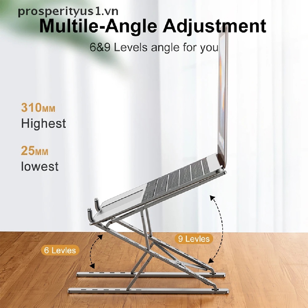 Giá Đỡ Laptop Bằng Hợp Kim Nhôm Có Thể Gập Lại prosperityus1 [VN]