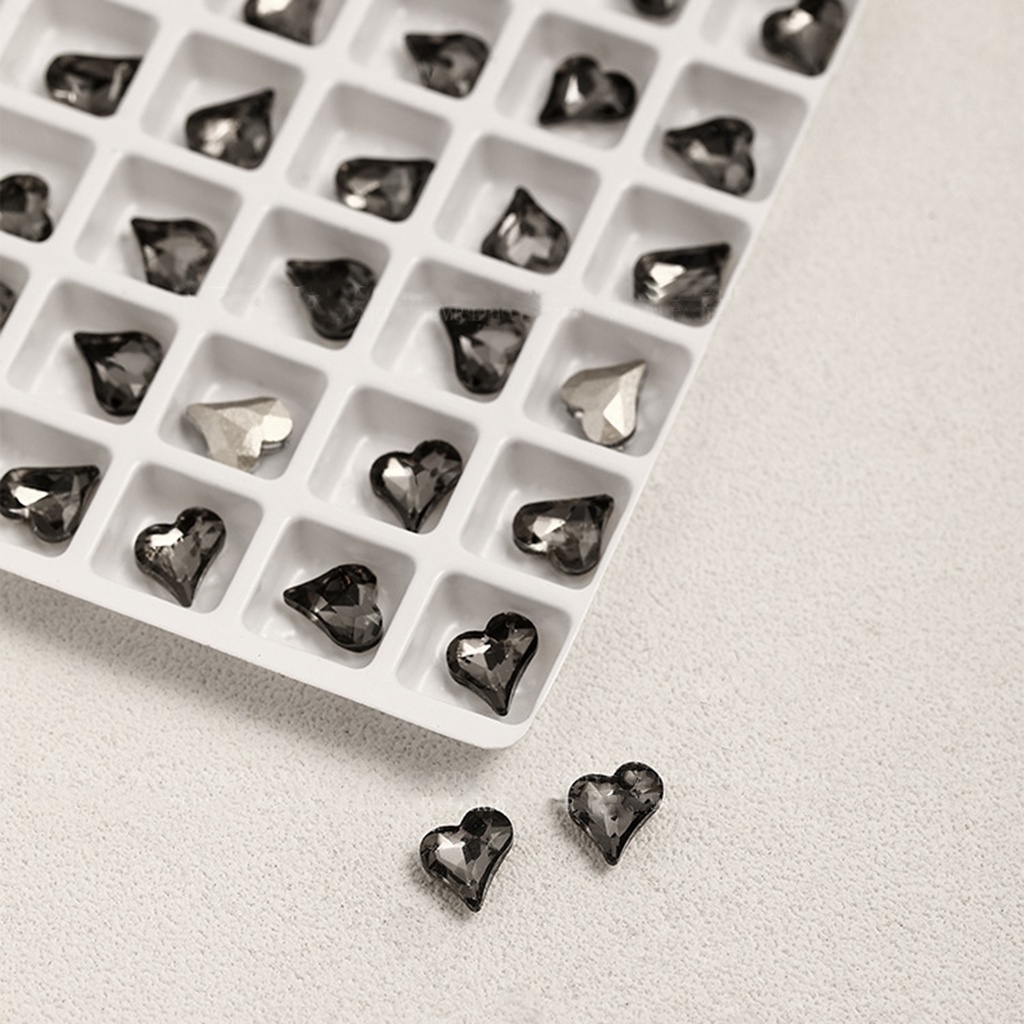 Set 20 Hạt Đá 3D Trong Suốt Lấp Lánh Trang Trí Móng Tay Nghệ Thuật