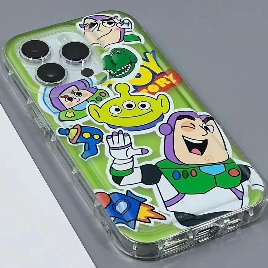 ✅Ốp ĐiệN ThoạI ChốNg SốC HọA TiếT Toy Story Cho iPhone 14 / 13 Promax 12 / 11 7 / 8P xr