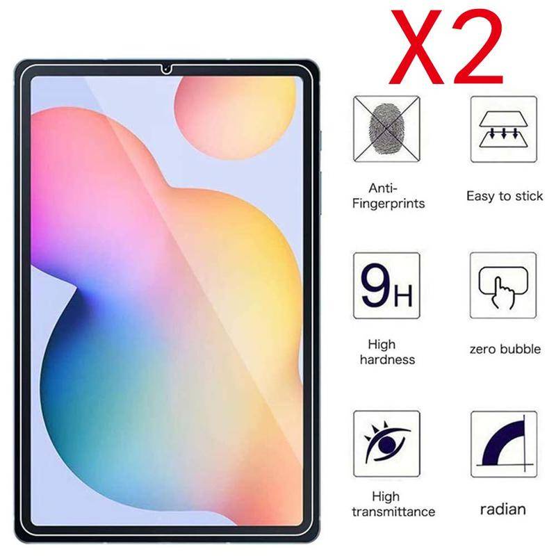 2 Chiếc Dành Cho Samsung Galaxy Tab S8 S7 Plus Ultra S6 A7 Lite A8 S5e T500 T220 Máy Tính Bảng Kính 