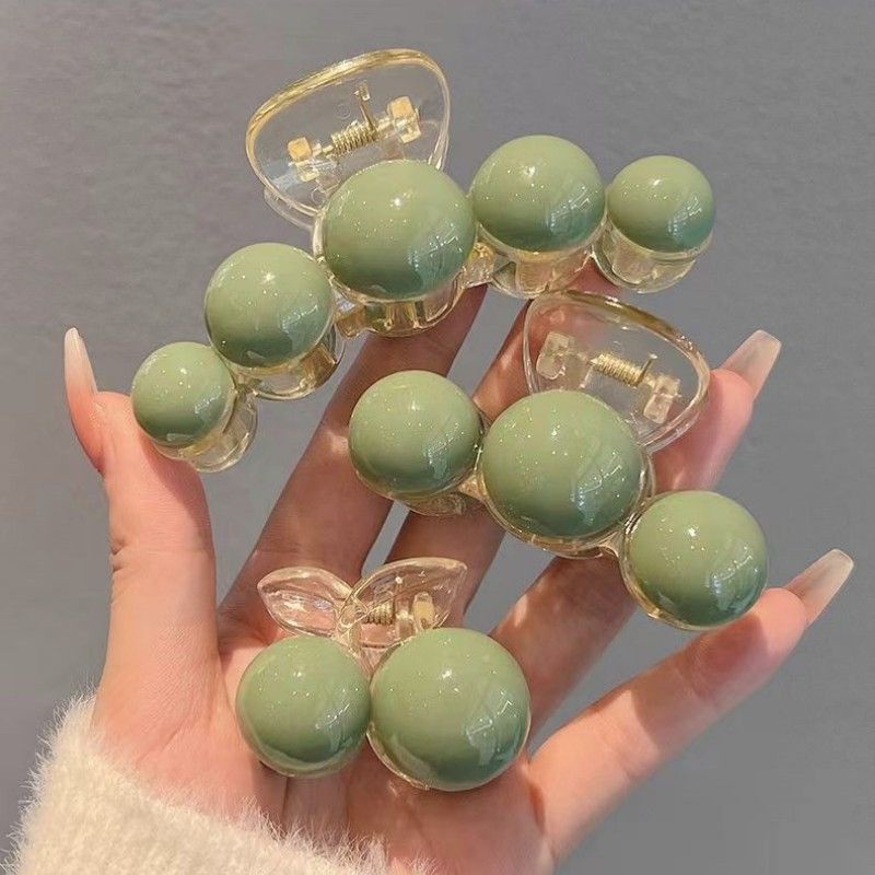 Kẹp Tóc Hình Cá Mập Đính Ngọc Trai Thời Trang Hàn Quốc Đơn Giản