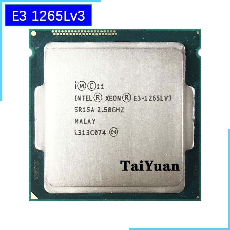 Intel Xeon center processor e3-1265l V3 E3 1265lv3 E3 1265l V3 2.5GHz quad-core L3= 8m45w LGA 1150 IIP