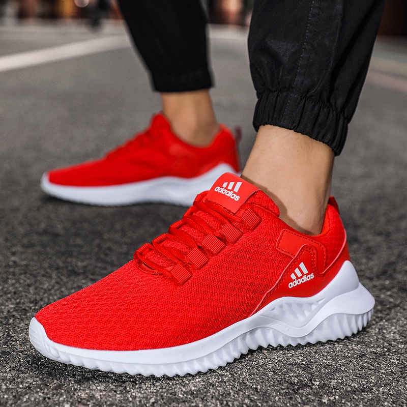 Giày Thể Thao Phối Lưới Thoáng Khí Siêu Nhẹ Size 38-45 Thời Trang Cho Nam Giày Thể Thao Đế Bằng Thoải Mái Chất Lượng Cao
