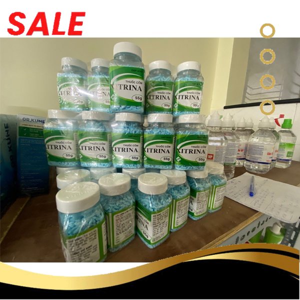 Cốm tiêu xanh Xitrina lọ 55g - cốm ăn ngon