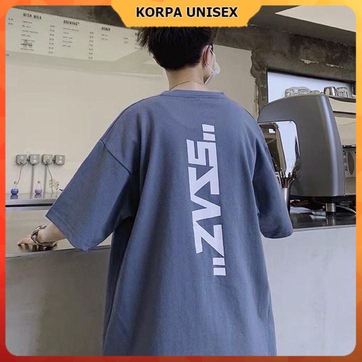 [ Ảnh Thật ] Áo thun tay lỡ form rộng phông in hoạ tiết chữ sành điệu - Unisex nam nữ đều mặc được