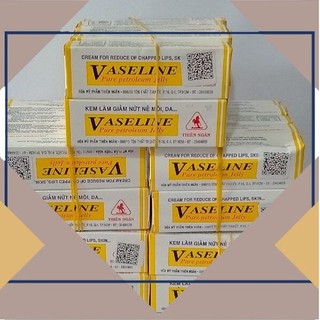 [ Thuốc Tốt 814 ] Kem Giảm Nứt Nẻ Môi da Vaseline Thiên Ngân (Lốc/10Tuýp 10gr) [Chính Hãng ]