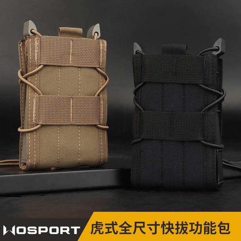 WoSporT Tiger-type 5.56mm Function Pack Molle System Single Connection JPC Tactical Airsoft Paintball Vest Accessory Kit