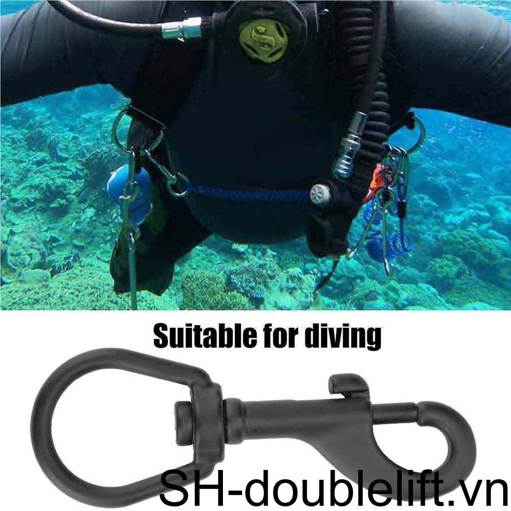 Bộ Phụ Kiện Đi Lặn 100MM Bằng Thép Không Gỉ 316 Màu Đen Chất Lượng Cao