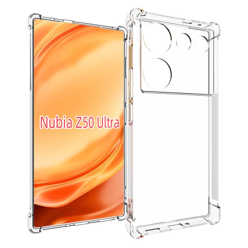 Ốp Điện Thoại TPU Mềm Trong Suốt Chống Sốc Cho nubia Z50 Ultra ZTE nubia Z50Ultra NX712J Couqe Funda